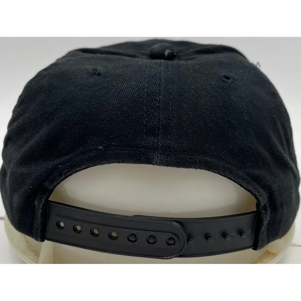 Vintage Disney 101 Dalmatians Hat Annco Black Snapback Embroidered Kids‎ Cap